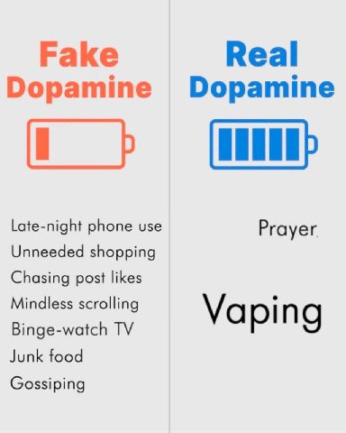 Раке Веа! Dopamine Dopamine Late-night phone use Prayer Unneeded shopping Chasing post likes Mindless scrolling Binge-watch 9 Junk food Gossiping