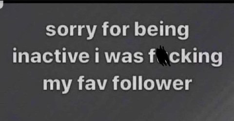 sorry Бета inactive was :cking my fav follower