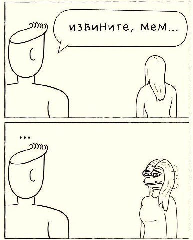 извините, мем...