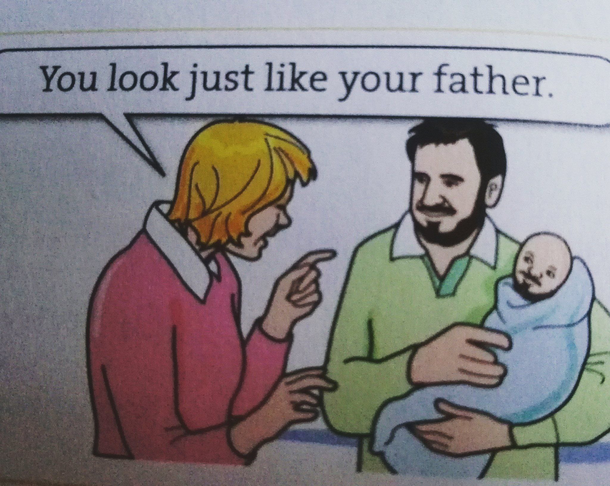 i 3 just like your father. a 4 is