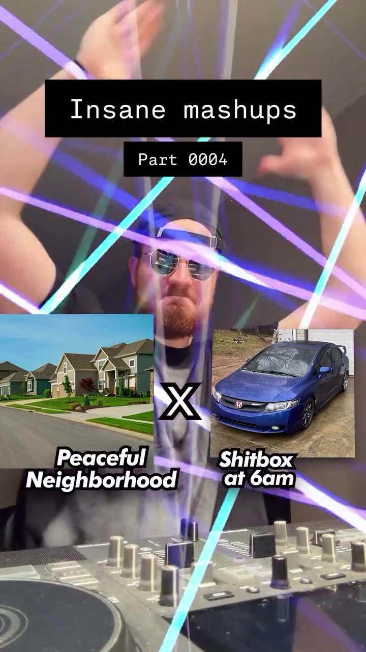 . Insane mashups | Peaceful = Shitbox ий