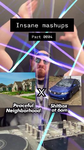 . Insane mashups | Peaceful = Shitbox ий
