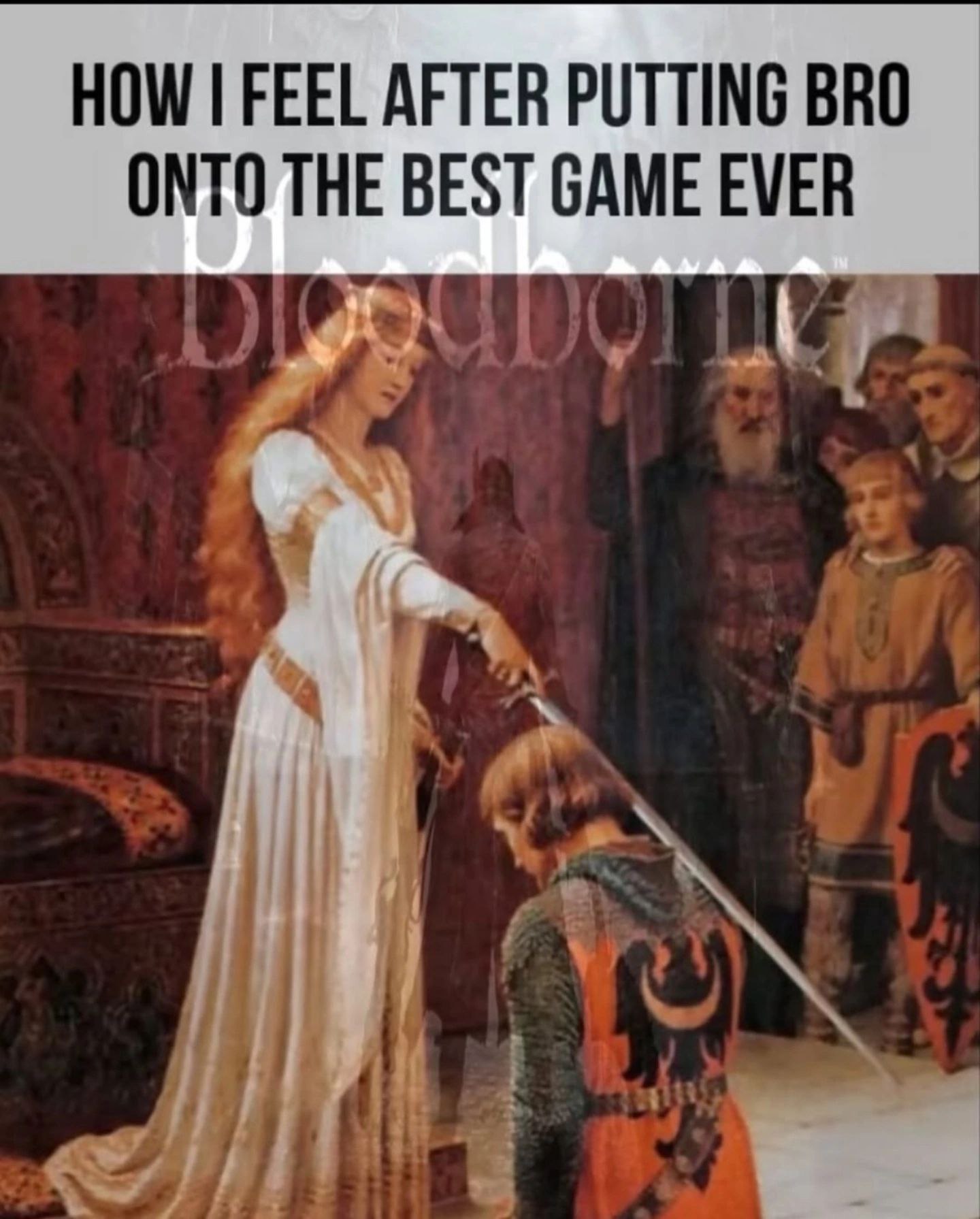 HOW FEEL AFTER PUTTING BRO ONTO THE BEST GAME EVER