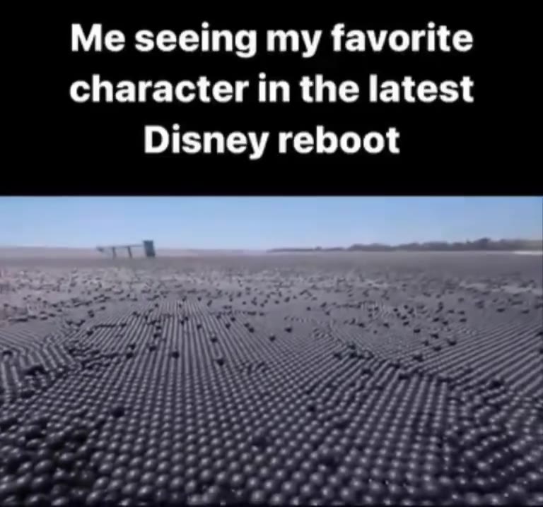 Me seeing my favorite character in the latest Disney reboot