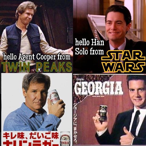 hello Нап Solo from Agent Cooper from AGER ВЕН