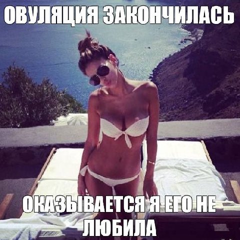 ОВУЛЯЦИЯ ЗАКОНЧИЛАСЬ ЛЮБИЛА