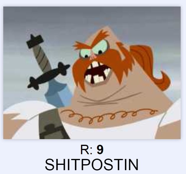 9 SHITPOSTIN