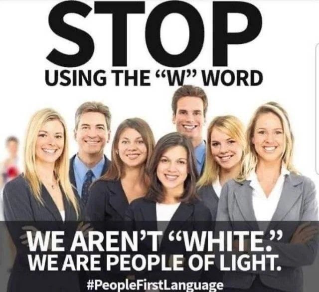 USING THE WORD i} Я WE AREN’T WE ARE PEOPLE OF LIGHT. #PeopleFirstLanguage