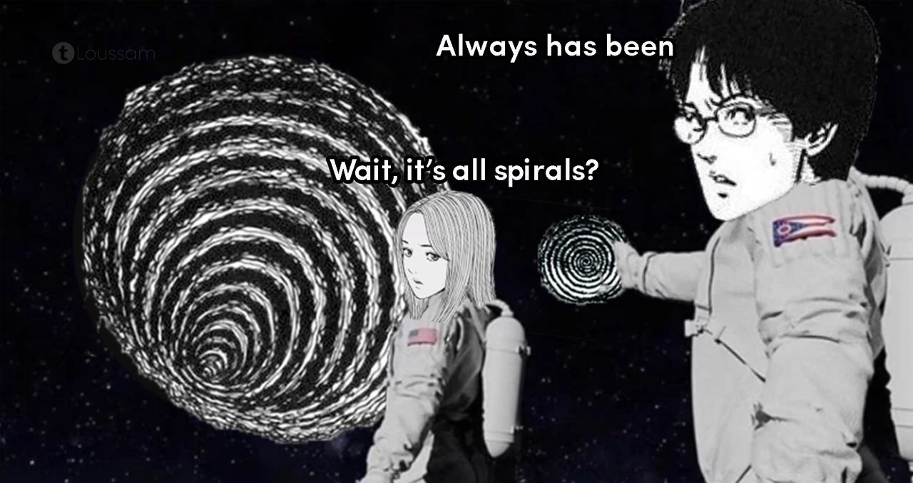Always has been it’s all spirals? и 77 poe у i