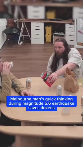 ~ Melbourne man’s quick thinking during magnitude 5.6 earthquake saves dozens On August 19th, an earthquake hit the Southern coast of Australia № Nearly 100 years have passed since Australia's last ea