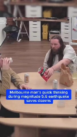 ~ Melbourne man’s quick thinking during magnitude 5.6 earthquake saves dozens On August 19th, an earthquake hit the Southern coast of Australia № Nearly 100 years have passed since Australia's last ea