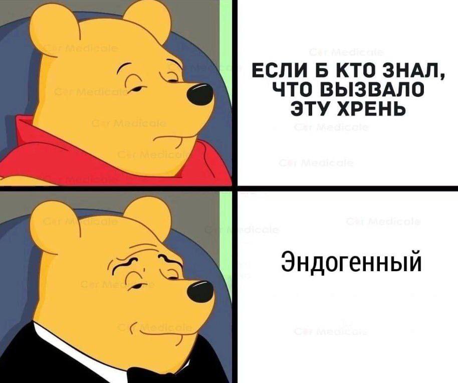 ЕСЛИ Б КТО ЗНАЛ, ЧТО ВЫЗВАЛО ЭТУ ХРЕНЬ Эндогенный