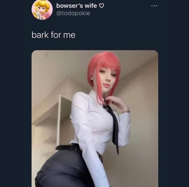Бом/зег'$ wife @todopokie bark for me