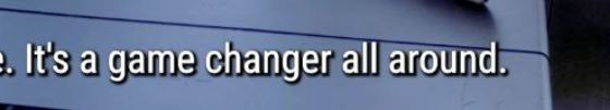 Its a дате changer all around.