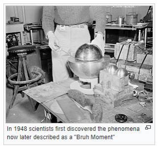 у i: 4 i! 4 In 1948 scientists first discovered the phenomena now later described as a "Bruh Moment"