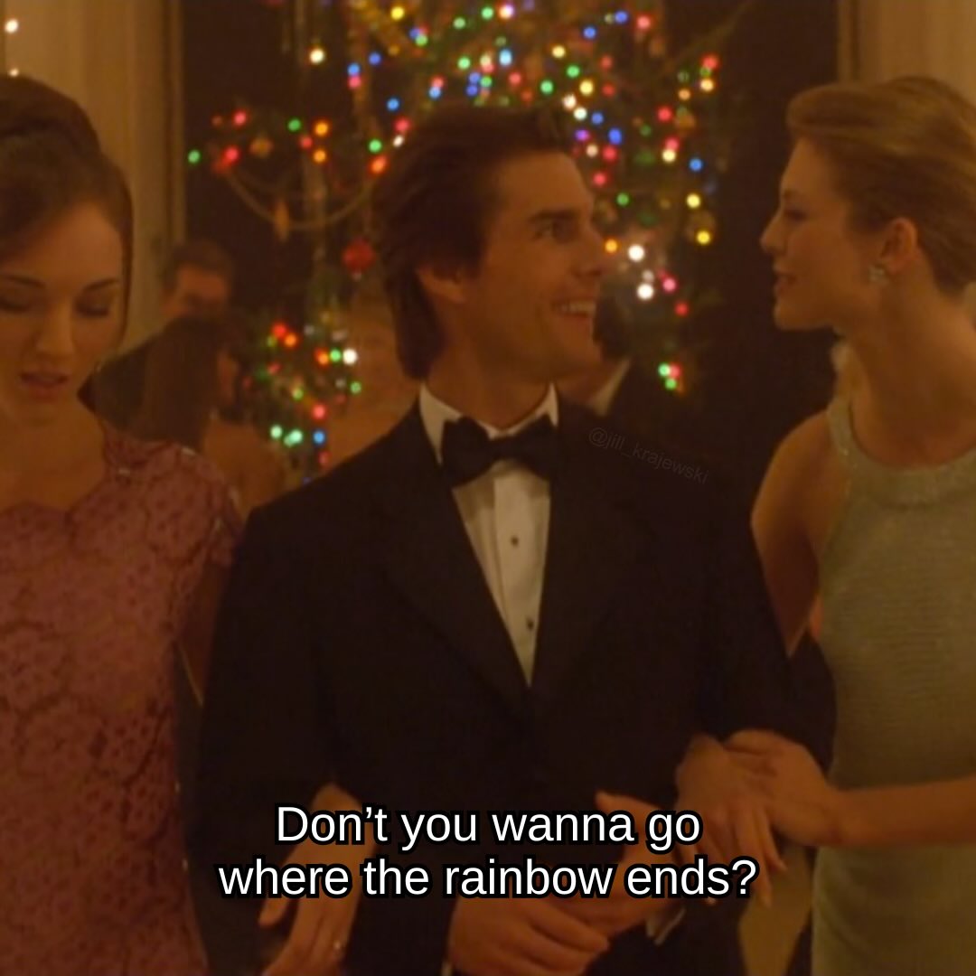Don’t you wanna where the rainbow ends?