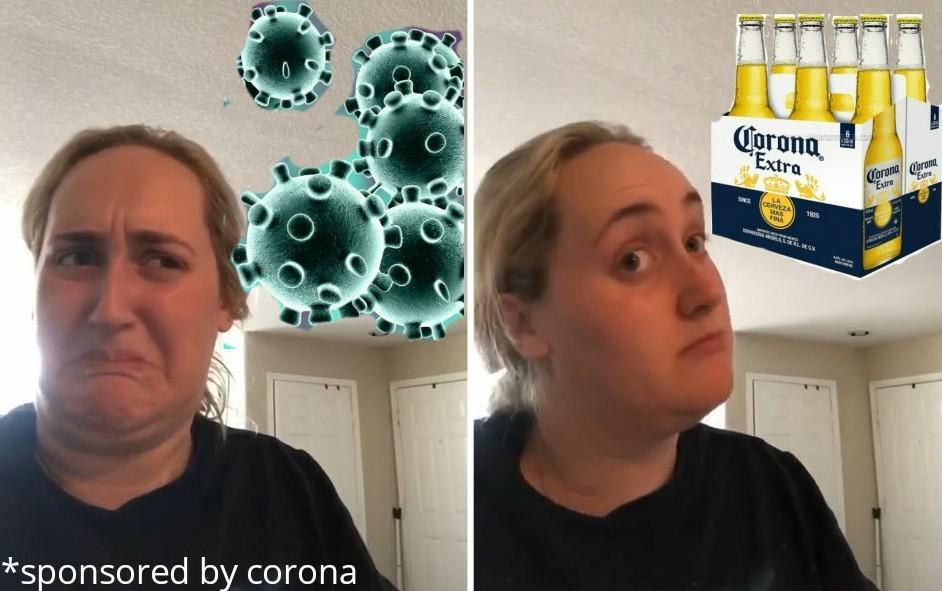 В *sponsored corona
