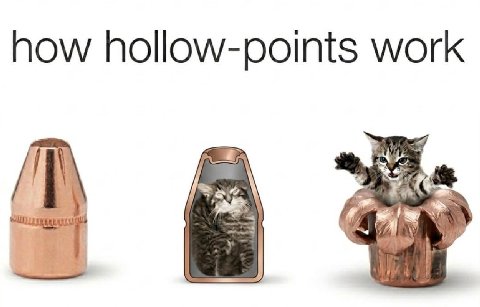 how hollow-points work