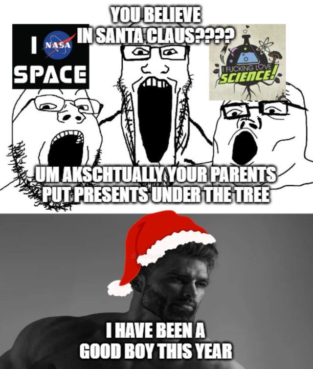 YOU BELIEVE NASA IN SPACE IS СЛЕПЕЕ. А PARENTS PRESENTS UNDER BEEN A BOY THIS YEAR