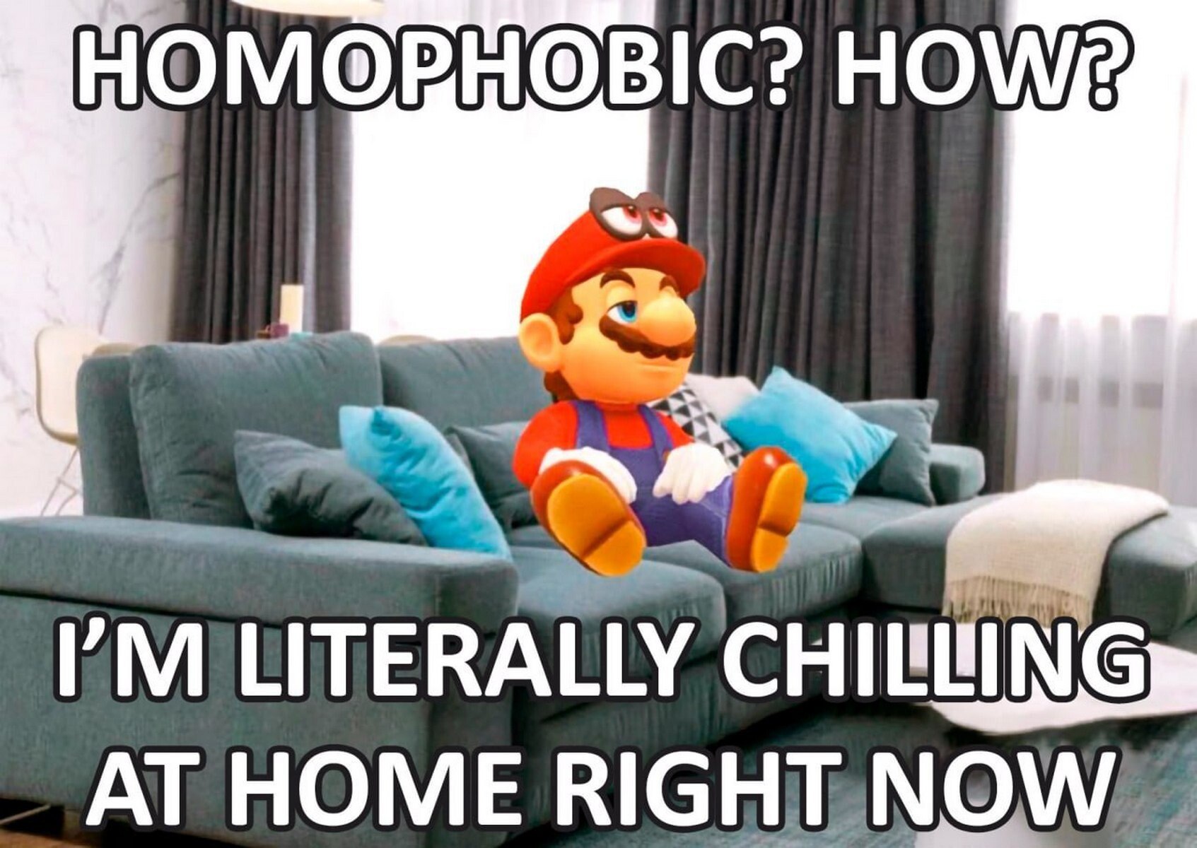 НОМОРНОВ!С? CHILLING AT HOME