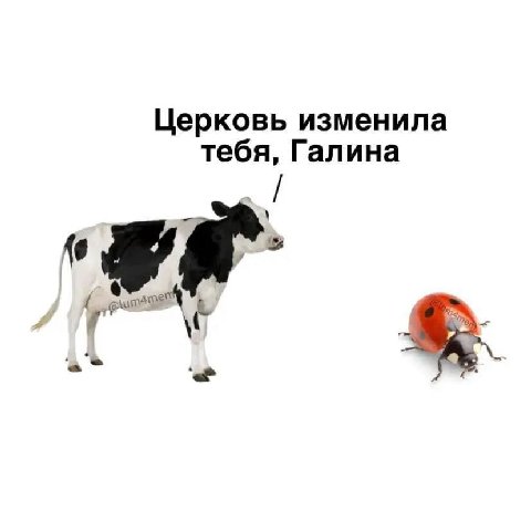 Церковь изменила тебя, Галина