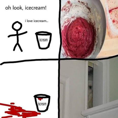 icecream! look, icecream! i love icecream... i