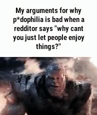 you just let people enjoy