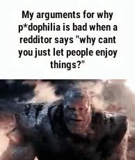 you just let people enjoy