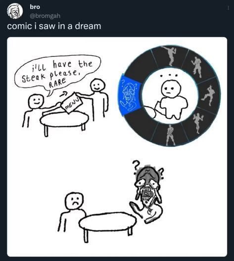bro comic i saw а dream у have the А