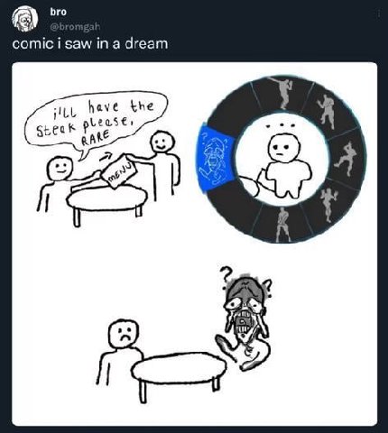 bro comic i saw а dream у have the А