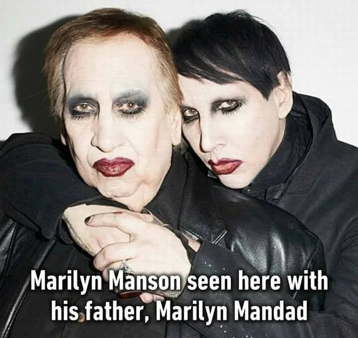 /Marilyn seen here with Marilyn Mandad