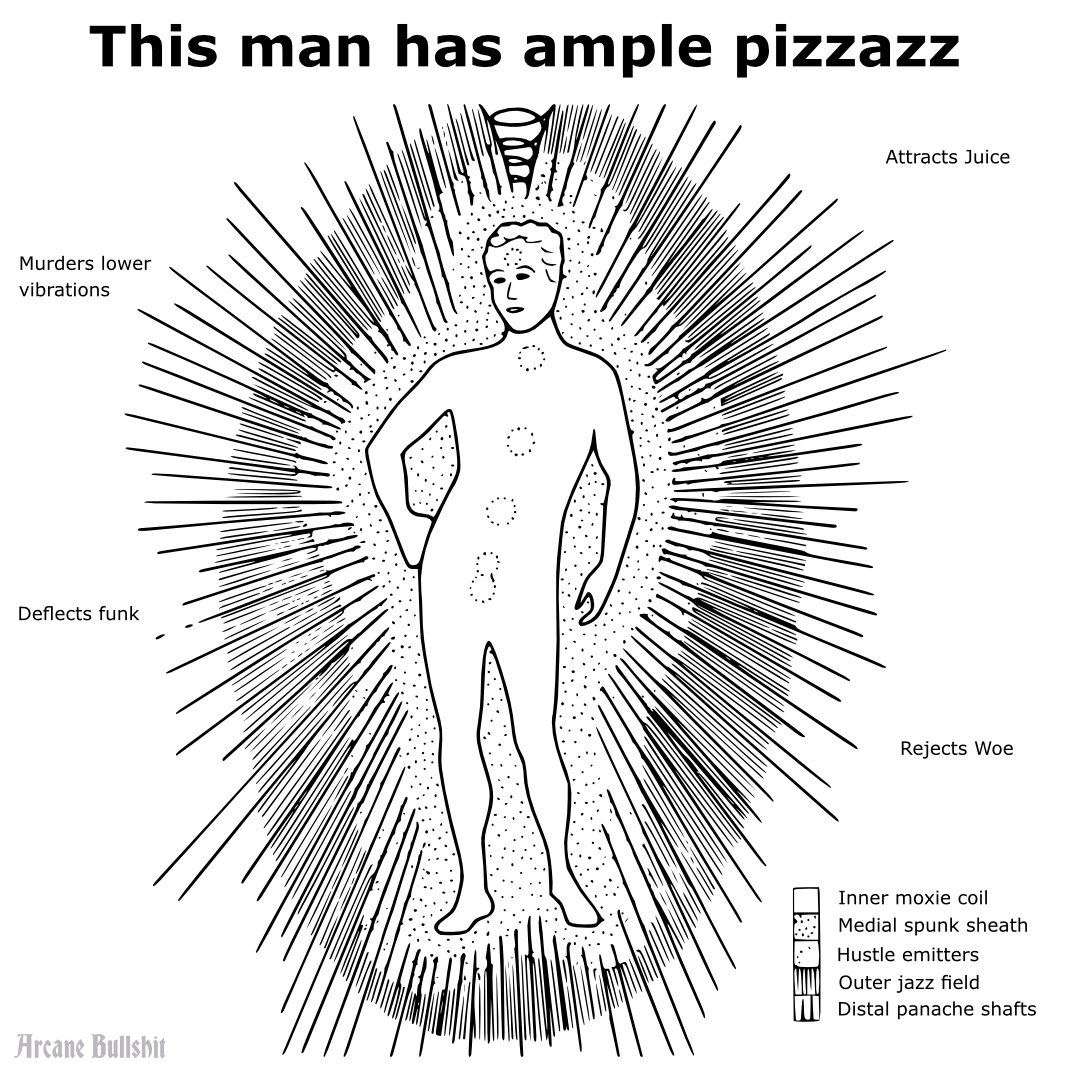 This man has ample pizzazz vibrations urders low nner moxie coil Distal panache shafts