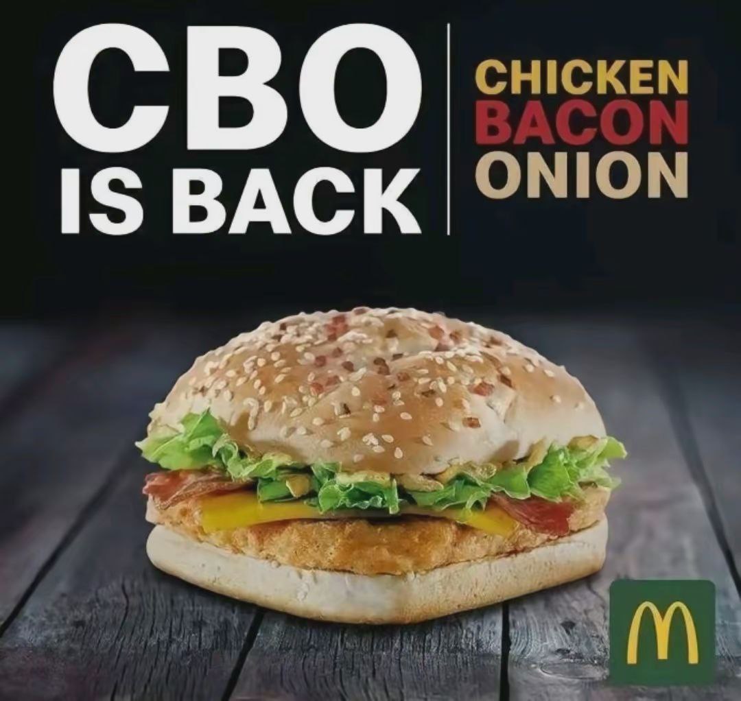 С В О CHICKEN IS BACK ONION