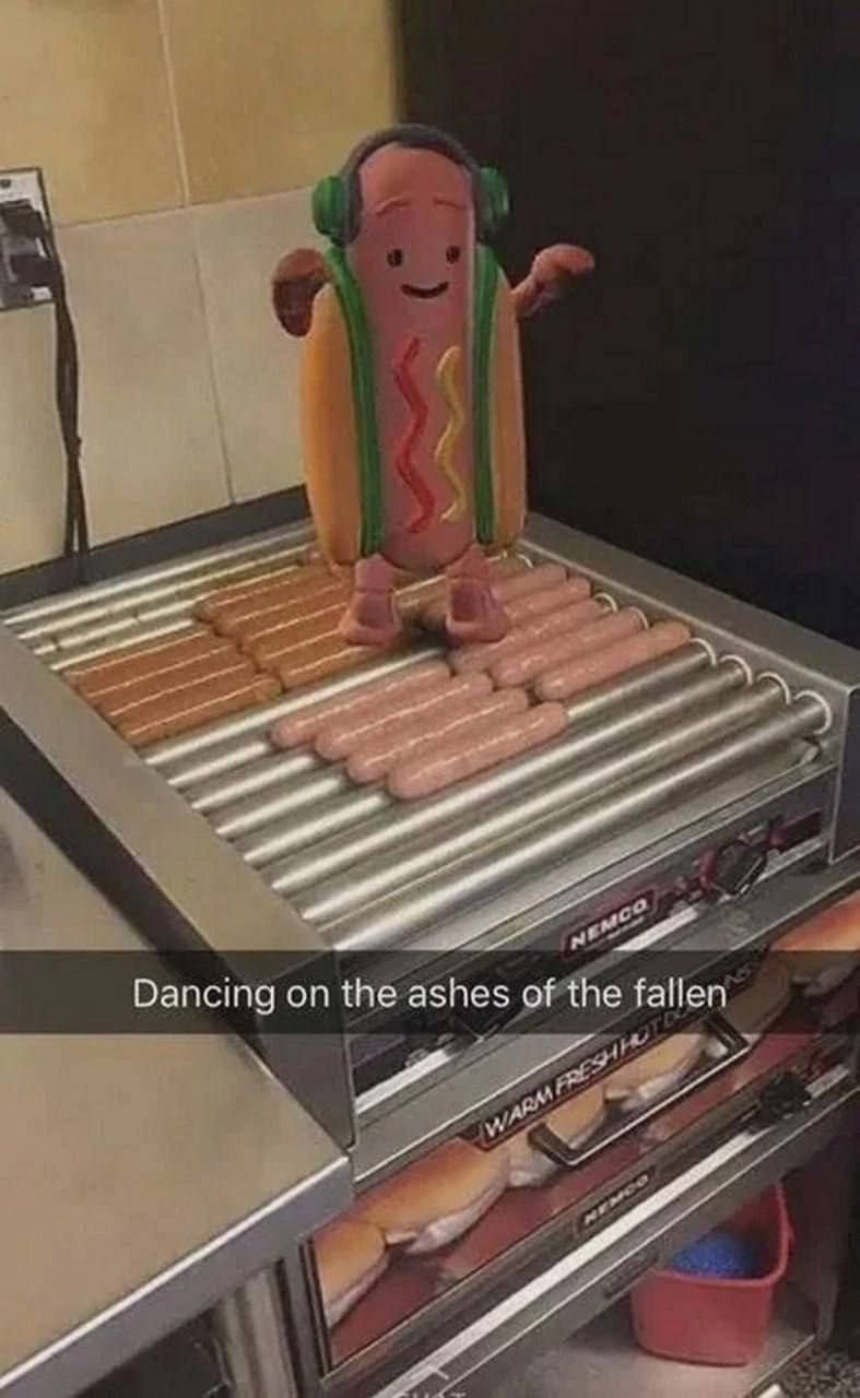 Dancing on the ashes of the fallen