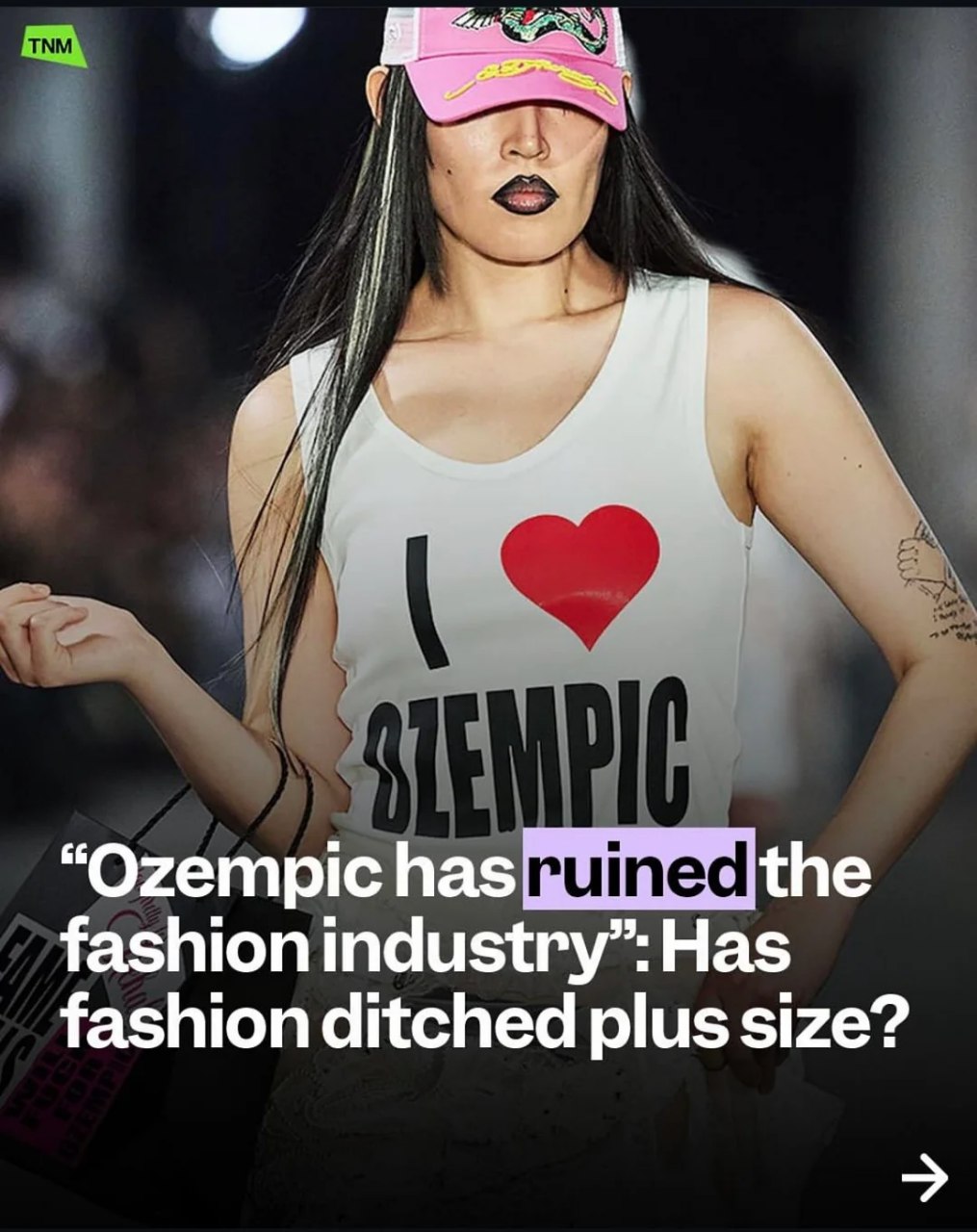 у “Ozempic the fashion industry”: Has fashion ditched plus size?