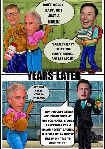 DON'T WORRY BABY, HE'S JUST A REALLY WANT TO HIT THE 2 a PARTY SCENE... AND LET LOOSE." HEY ELON, WANNA COME TO ISLAND? RUN PRODUCT DESION AND ENGINEERING AT TWO COMPANIES. ЗРАСЕХ 5 PREPARING FOR A А 
