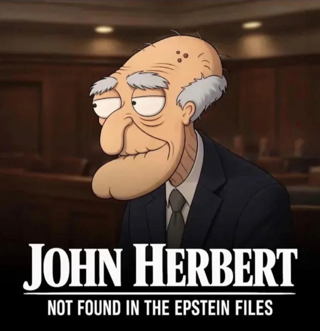JOHN HERBERT NOT FOUND IN THE EPSTEIN FILES