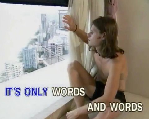 IT’S ONLY WORDS