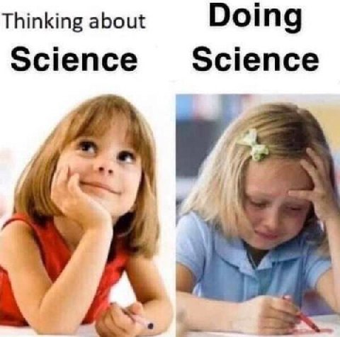 Thinking about Doing Science Science