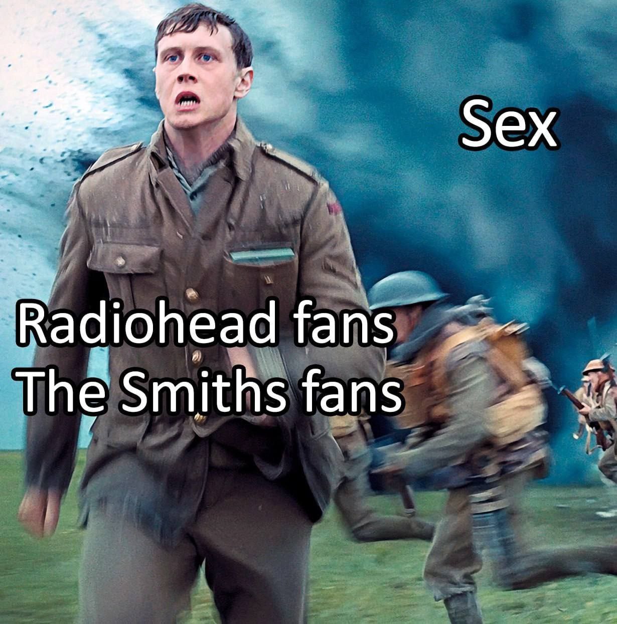 Sex Radiohead fans The Smiths fans