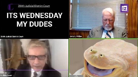 Judicial District Court at> ITS WEDNESDAY DUDES District Court Jerry Phillip: