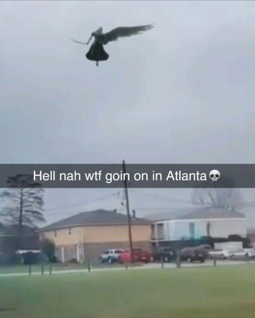Hell nah wtf goin on Atlanta
