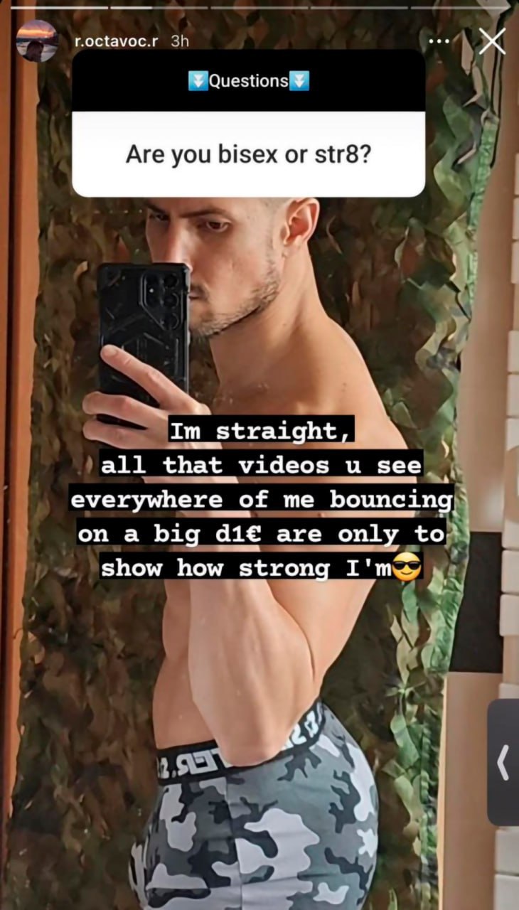 Questions Are you bisex str8? straight, all that_videos и see everywhere of me bouncing a big are only to show how strong
