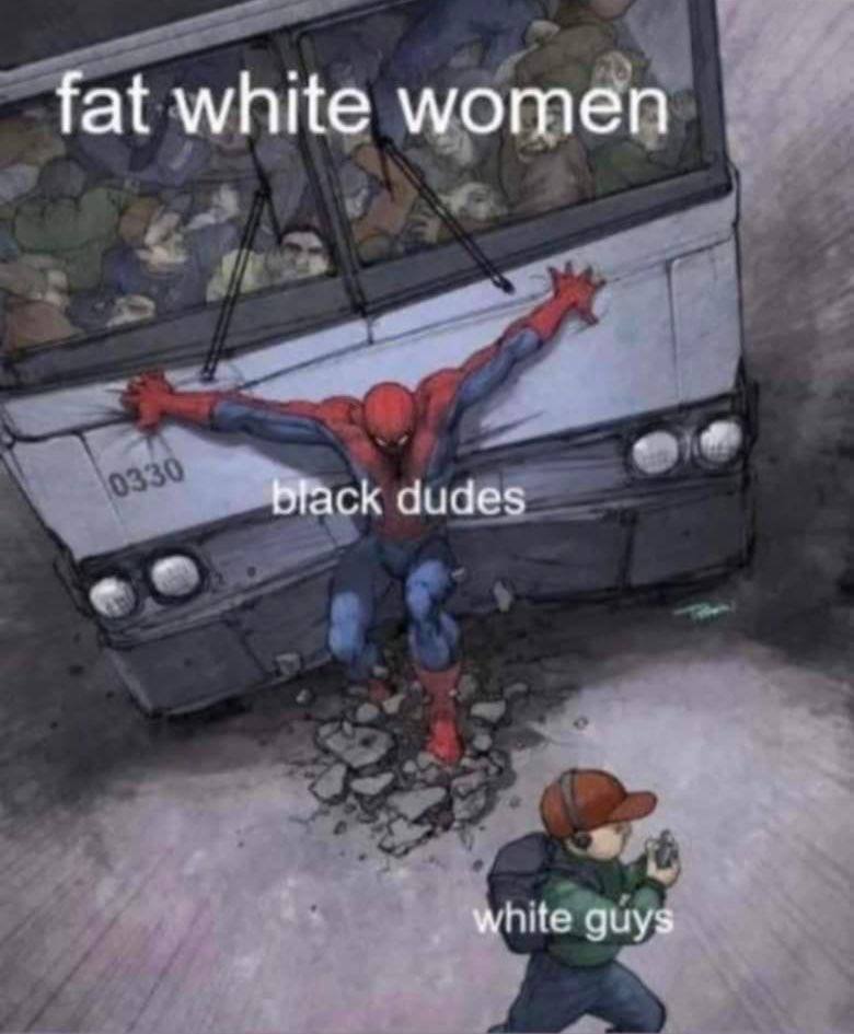 fat white women a white guys