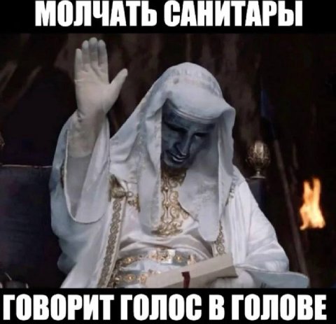 МОЛЧАТЬ САНИТАРЫ ГОВОРИТ ГОЛОС В ГОЛОВЕ