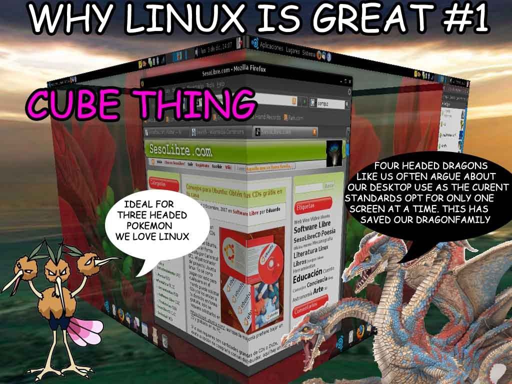 IS GREAT #1 WHY LIN 1 моаа 9! у com, FOUR HEADED DRAGONS LIKE OFTEN ARGUE ABOUT OUR DESKTOP USE AS THE CURENT COs IDEAL FOR STANDARDS ОРТ FOR ONLY ONE Libre por SCREEN A TIME. THIS HAS THREE HEADED у 