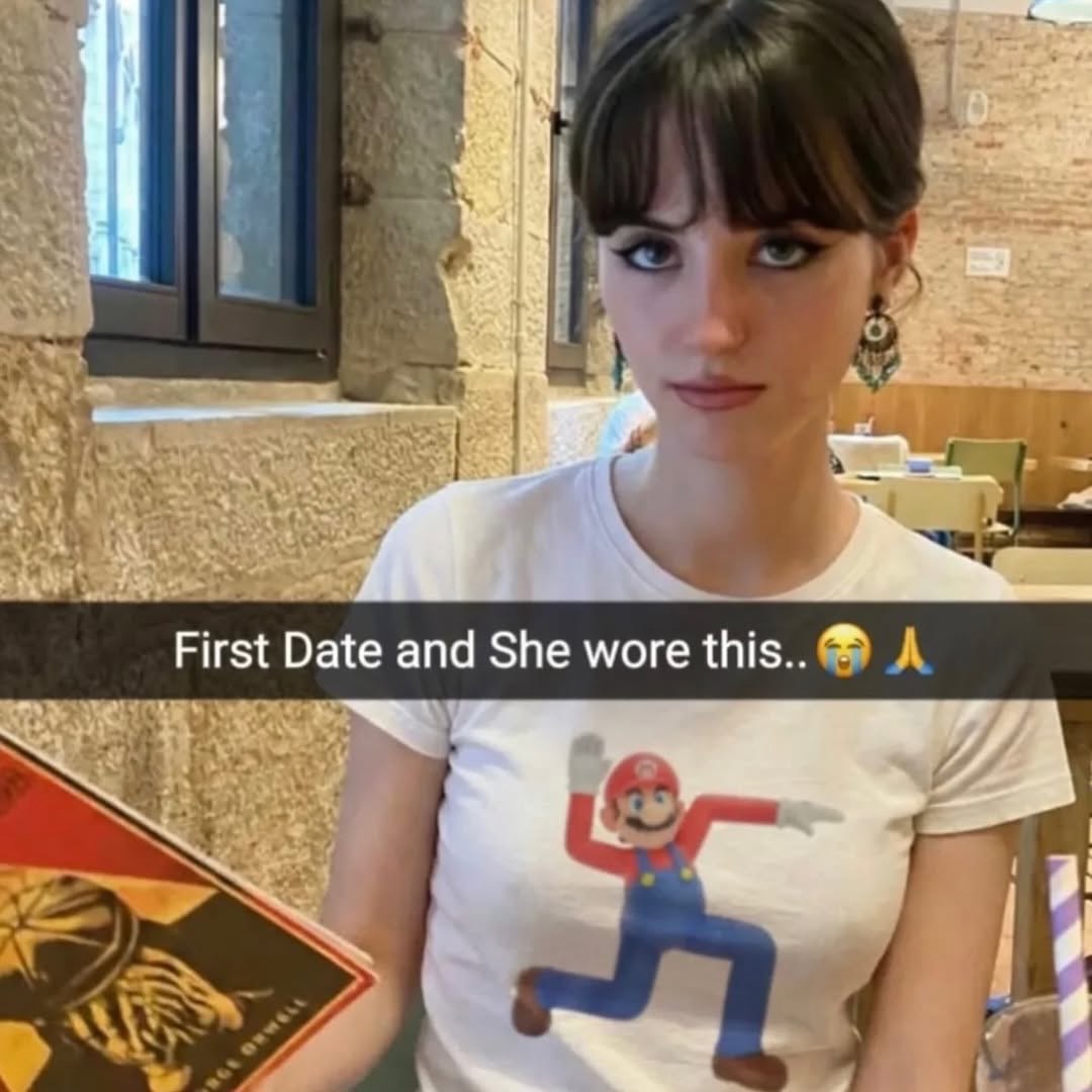 First Date and She wore this..