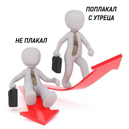 ПОПЛАКАЛ С УТРЕЦА НЕ ПЛАКАЛ