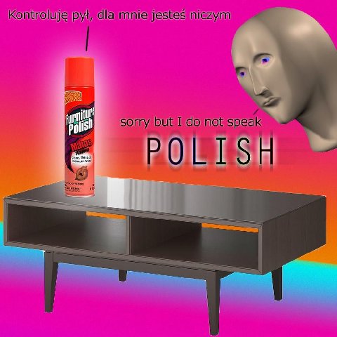 jestes sorry but I not speak