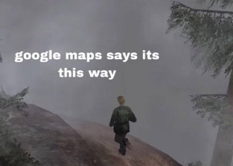 google maps says its this way